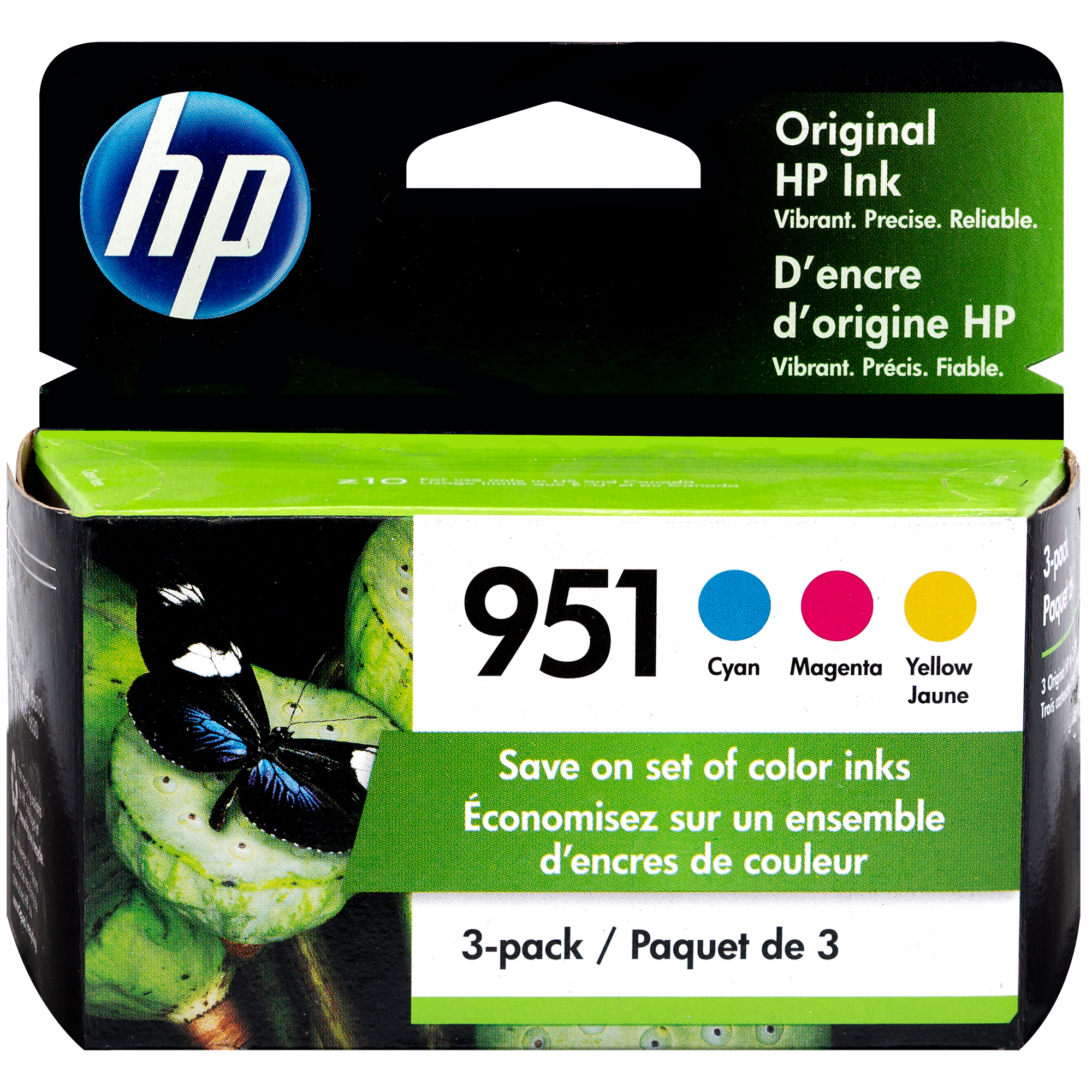 CR314FN | HP 951 | Original HP 3-Pack - Tri-Color