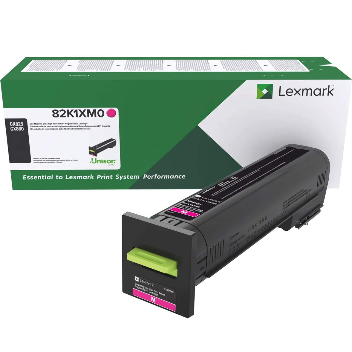 82K1XM0 | Original Lexmark Extra High-Yield Toner Cartridge – Magenta