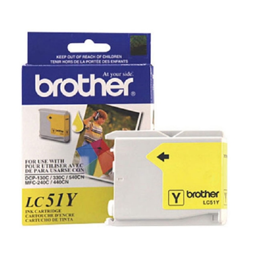 LC-51Y | Original Brother Ink Cartridge – Yellow