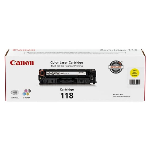 2659B001 | Canon 118 | Original Canon Toner Cartridge - Yellow