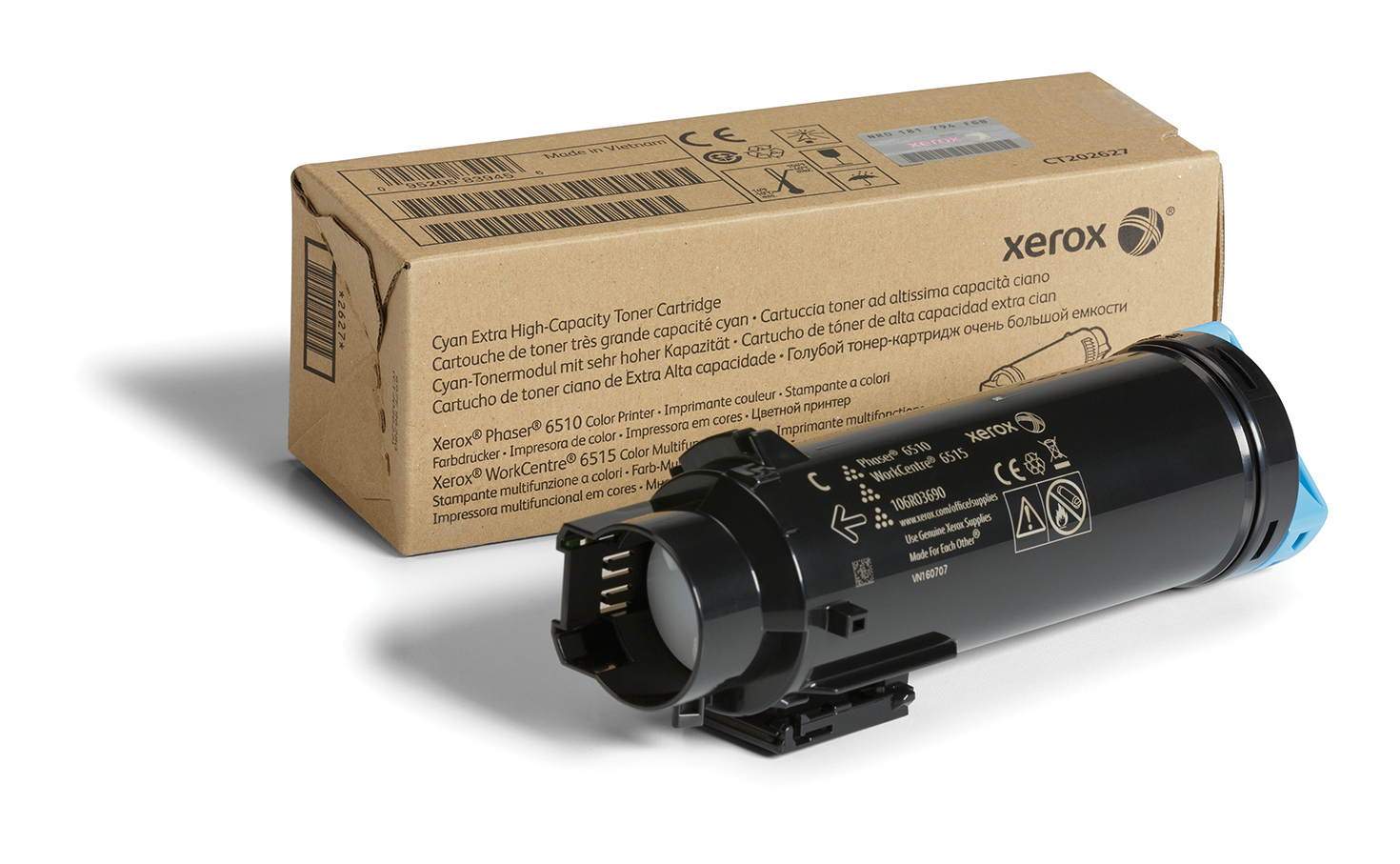 106R03690 | Original Xerox Toner Cartridge - Cyan