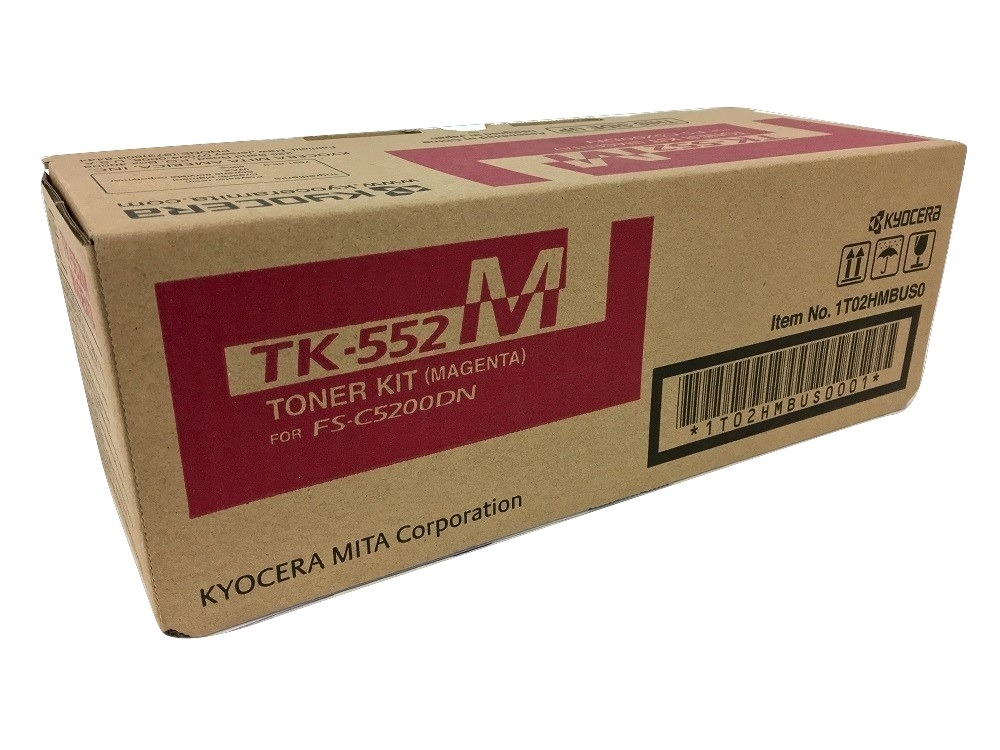 TK-552M | 1T02HMBUS0 | Original Kyocera Toner Cartridge - Magenta