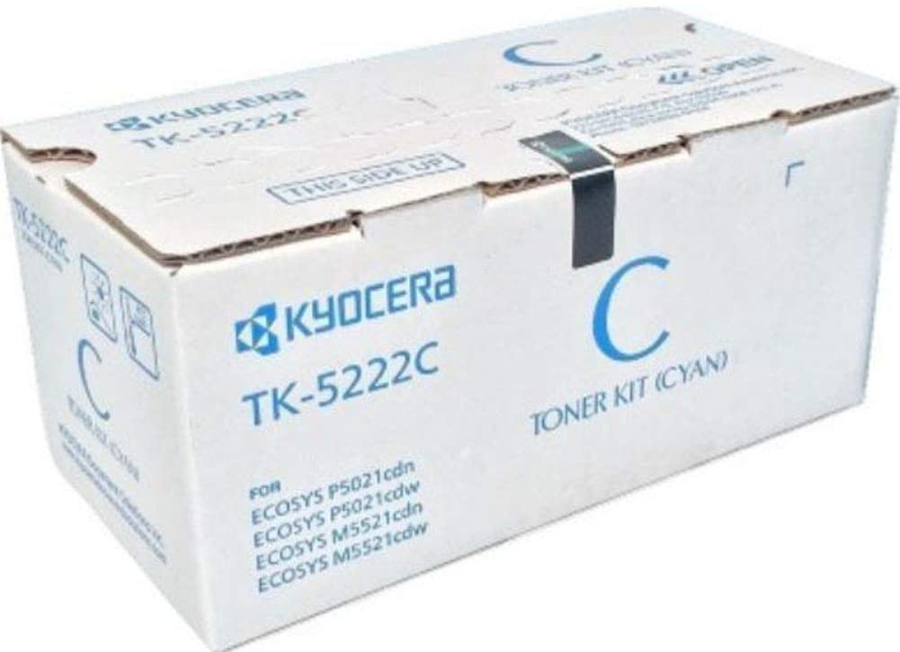 TK-5222C | 1T02R9CUS1 | Original Kyocera Toner Cartridge - Cyan