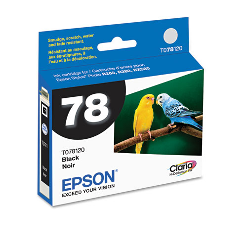T078120-S | Epson® 78 | Original Epson® Claria® Ink Cartridge - Black