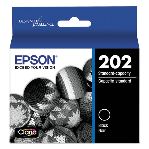 T202120-S | Epson® 202 | Original Epson® Claria® Ink Cartridge - Black
