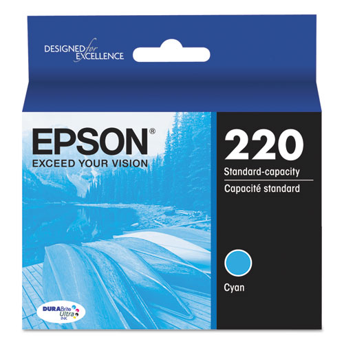 T220220-S | Epson® 220 | Original Epson® DURABrite Ultra® Ink Cartridge - Cyan