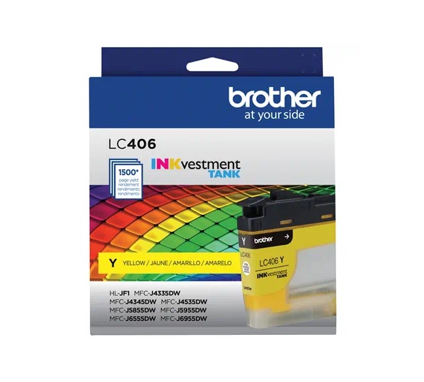 LC4-06YS | Original Brother Inkvestment Tank Ink Cartridge - Yellow