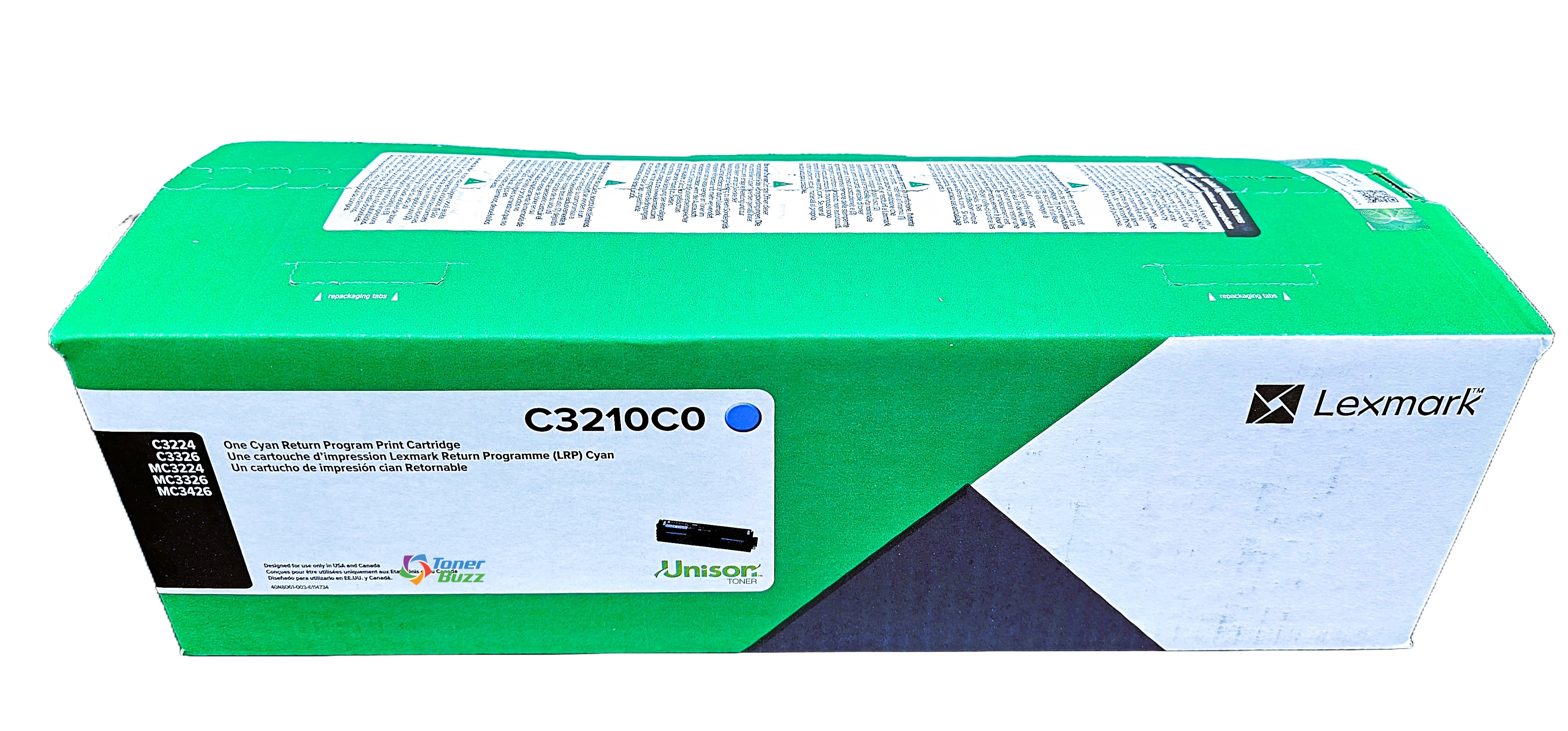 C3210C0 | Original Lexmark Toner Cartridge - Cyan