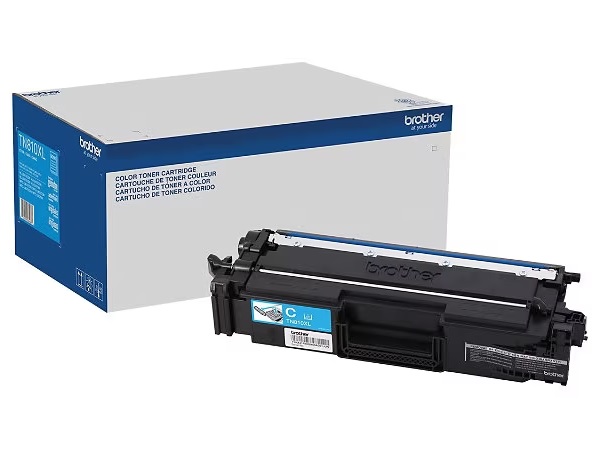 Original Brother TN-810XLC Cyan High Yield Toner Cartridge (TN810XLC)