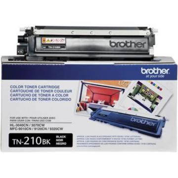 Original Brother TN-210BK Black Laser Toner Cartridge