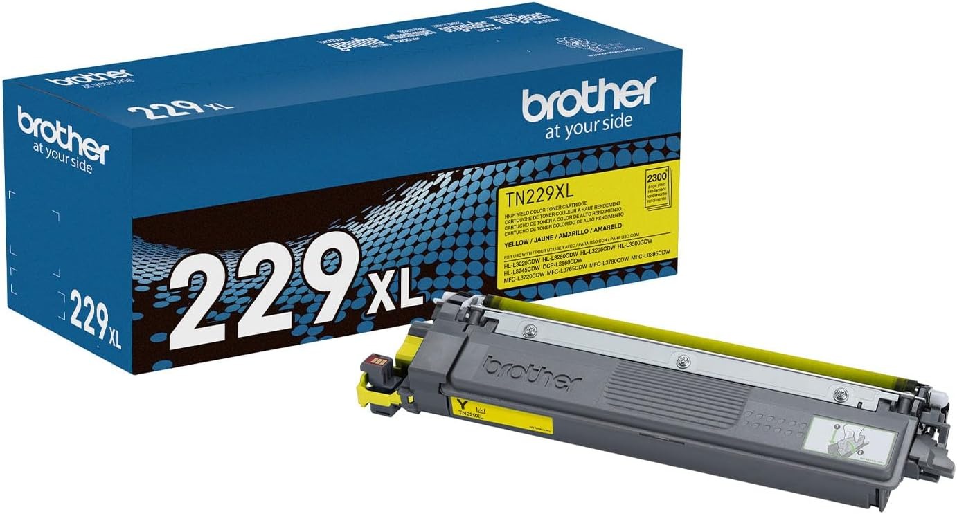 TN229XLY | Original Brother High-Yield Toner Cartridge - Yellow