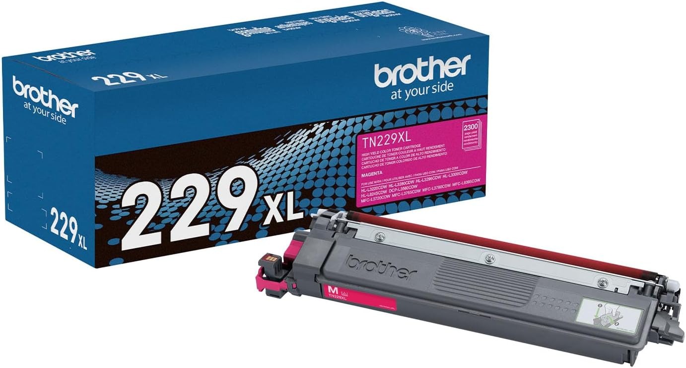 TN229XLM | Original Brother High-Yield Toner Cartridge - Magenta