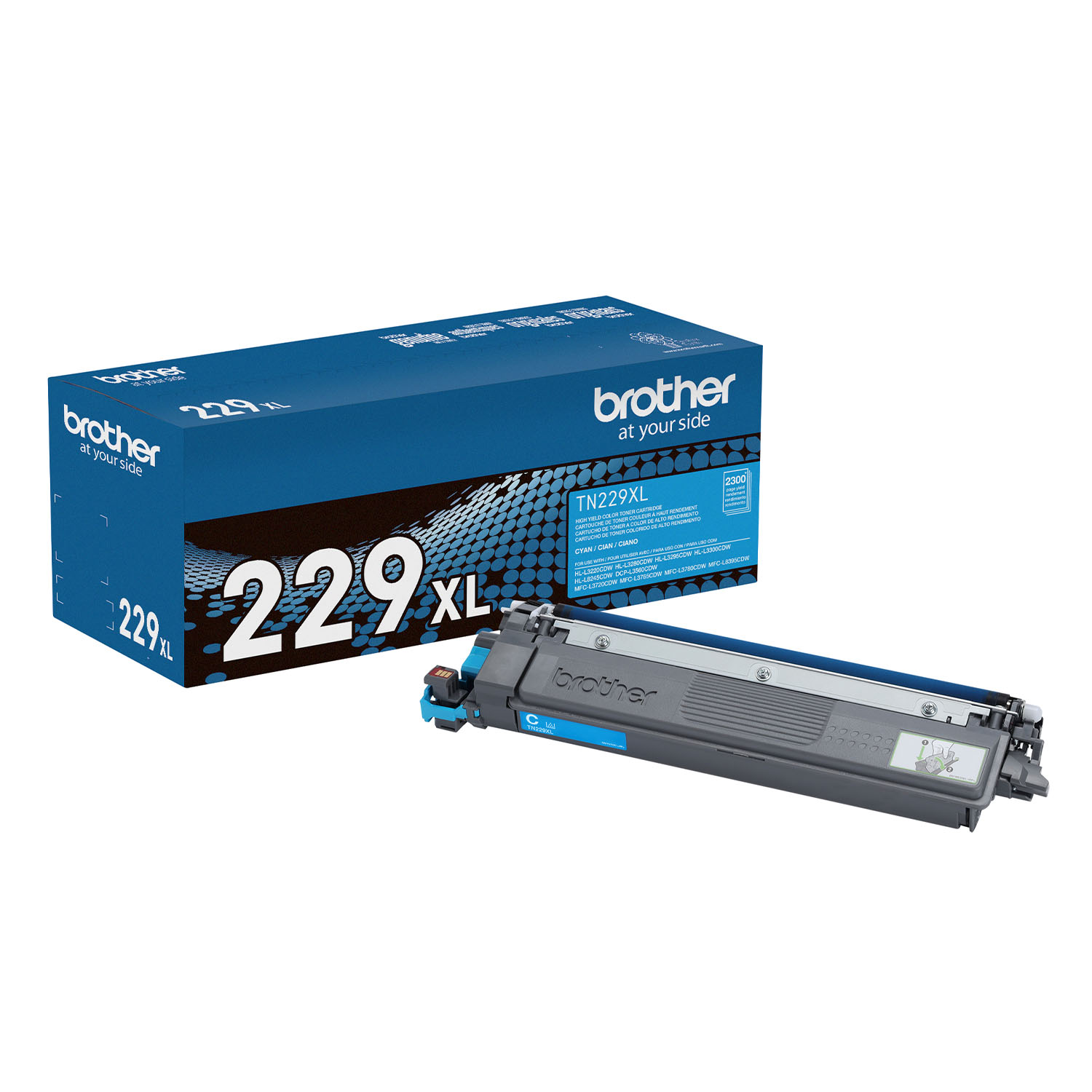 TN229XLC | Original Brother High-Yield Toner Cartridge - Cyan