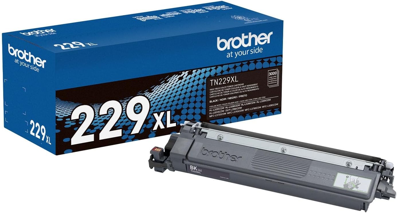 TN229XLBK | Original Brother High-Yield Toner Cartridge - Black