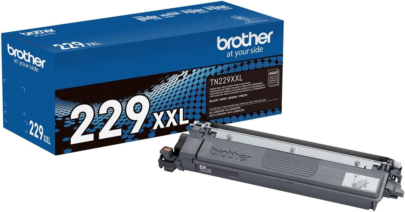 TN229XXLBK | Original Brother Super High-Yield Toner Cartridge - Black