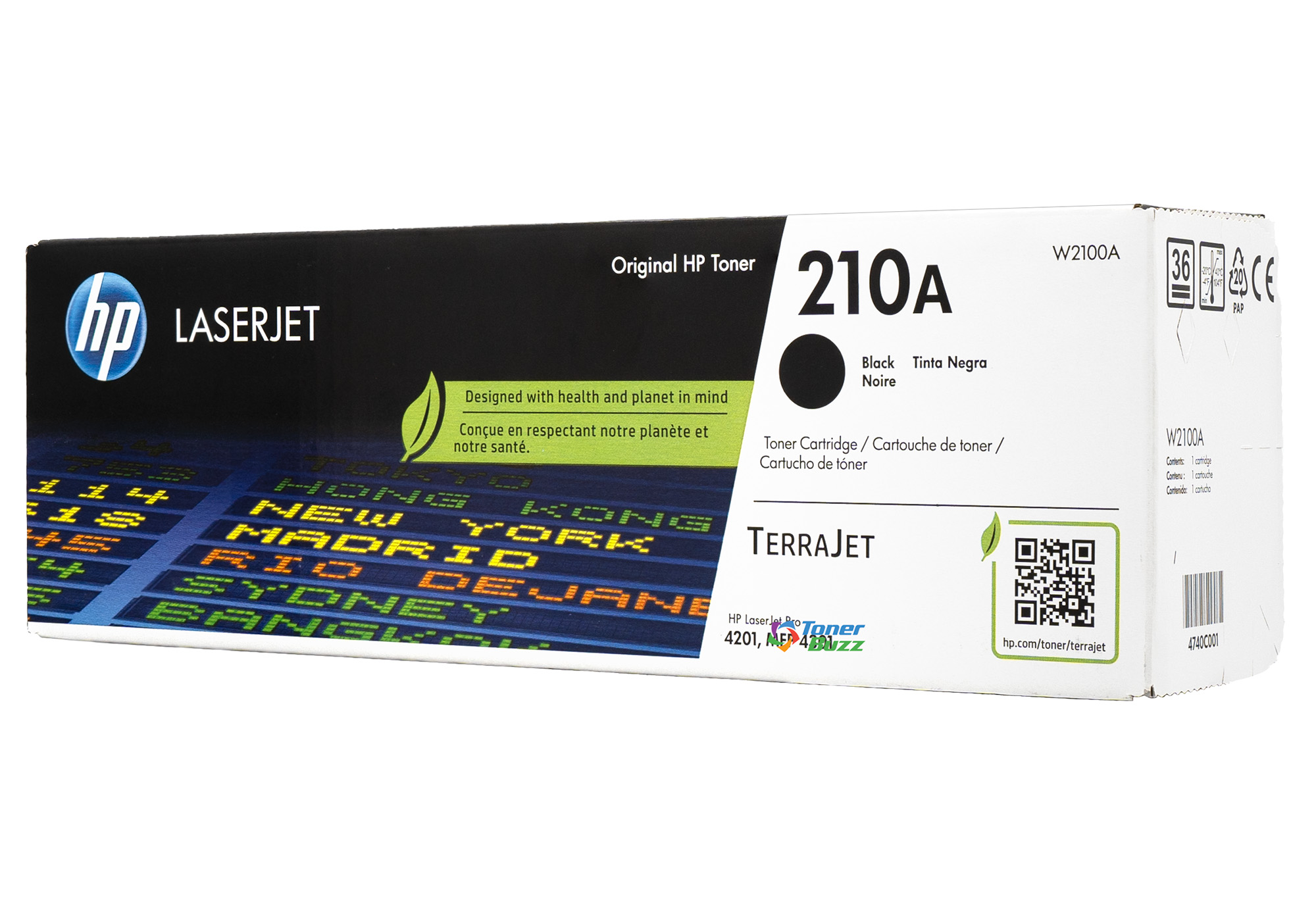 W2100A | HP 210A | Original HP Toner Cartridge - Black