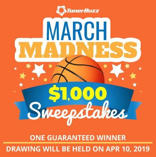 March Madness Sweepstakes Toner Buzz