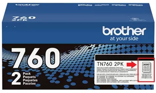 Brother TN-760 2 Pack