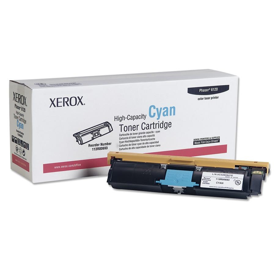 Photos - Ink & Toner Cartridge Xerox 113R00693 | Original  High-Yield Toner Cartridge Cyan 113R00693 