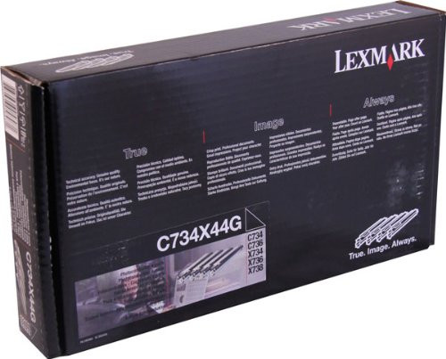 Photos - Drum Unit Lexmark C734X44G | Original  Imaging Drum 4-Pack - Black C734X44G 