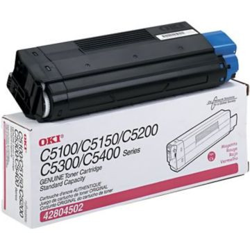 Photos - Ink & Toner Cartridge OKI 42804502 | Original  Type C6 Toner Cartridge - Magenta 42804502 