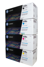 HP 508A SET (OEM) | 4-Pack | Original HP Toner Cartridges - Black