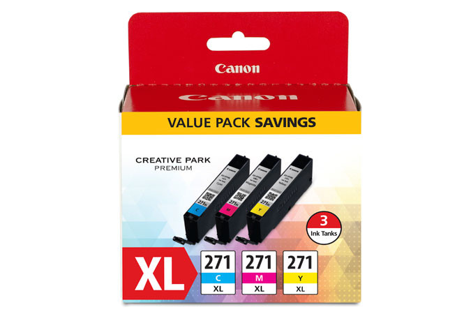 Photos - Ink & Toner Cartridge Canon 0337C005 |  CLI-271 | Original  Ink Cartridge - Tri-Color 0337C0 