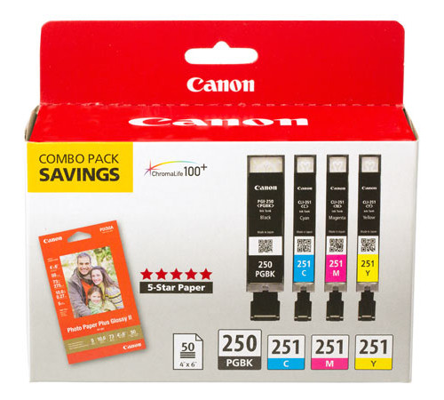 Canon ZP-2030-50 ZINK Photo Paper Pack (50 Sheets) for MPP1 Mini