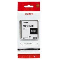 キャノン純正インクPFI-１２０C、MBK、BK、Y・１２１M Canon PFI-120 130ml Ink Tank Set PFI-120MBK PFI-120BK PFI