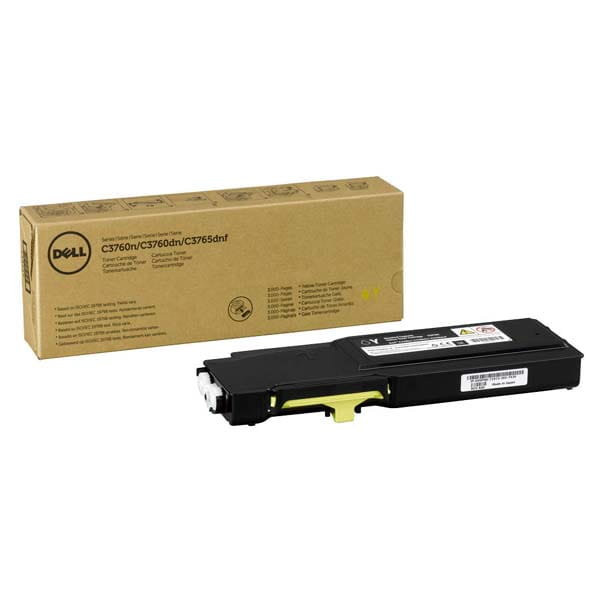 Photos - Ink & Toner Cartridge Dell V0PNK | Original  Toner Cartridge Yellow V0PNK 