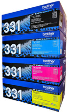 icelady Photo Toner 100個 TN-331 Set | Original Brother Toner Cartridges – Black, Cyan