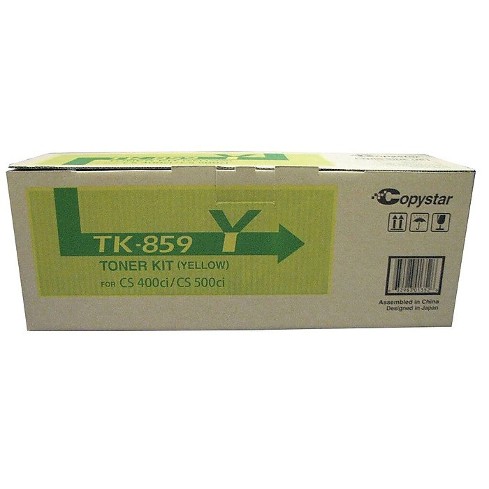 Photos - Ink & Toner Cartridge Kyocera TK-859Y | 1T02H7ACS0 | Original  Toner Cartridge - Yellow TK-859Y 