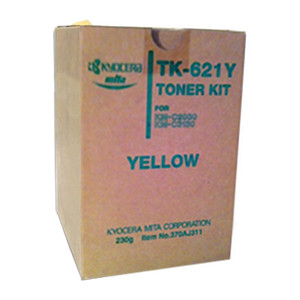 Photos - Ink & Toner Cartridge Kyocera TK-621Y | 370AJ311 | Original  Toner Cartridge - Yellow TK-621Y 