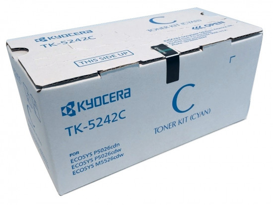Photos - Ink & Toner Cartridge Kyocera TK-5242C | 1T02R7CUS0 | Original  Toner Cartridge - Cyan TK-5242C 