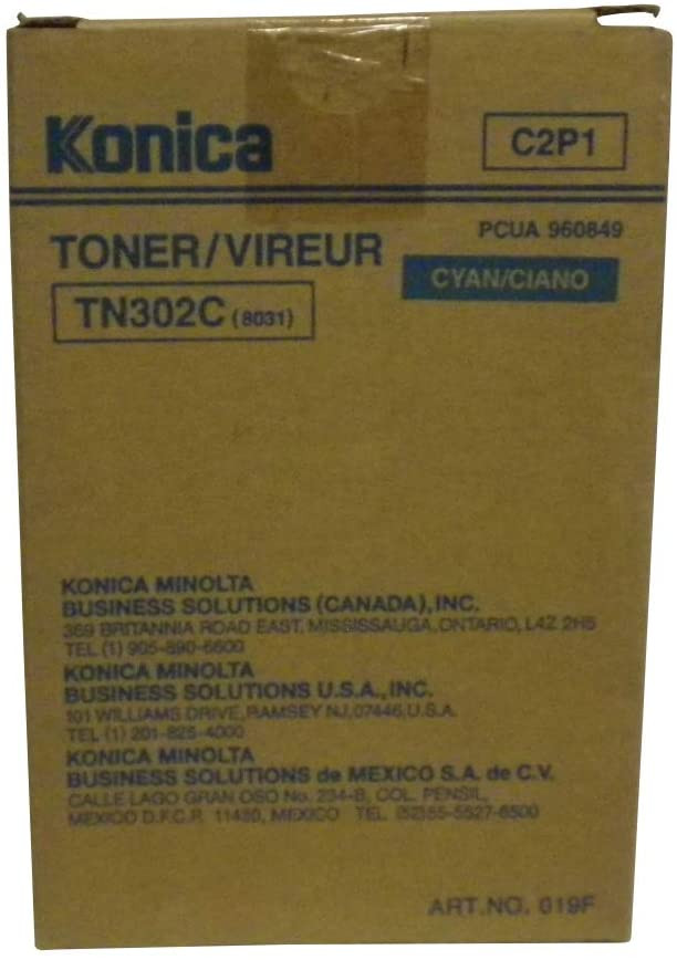 Photos - Ink & Toner Cartridge Konica Minolta 960-849 | TN302C | Original  Toner Cartridge - Cyan 960-849 