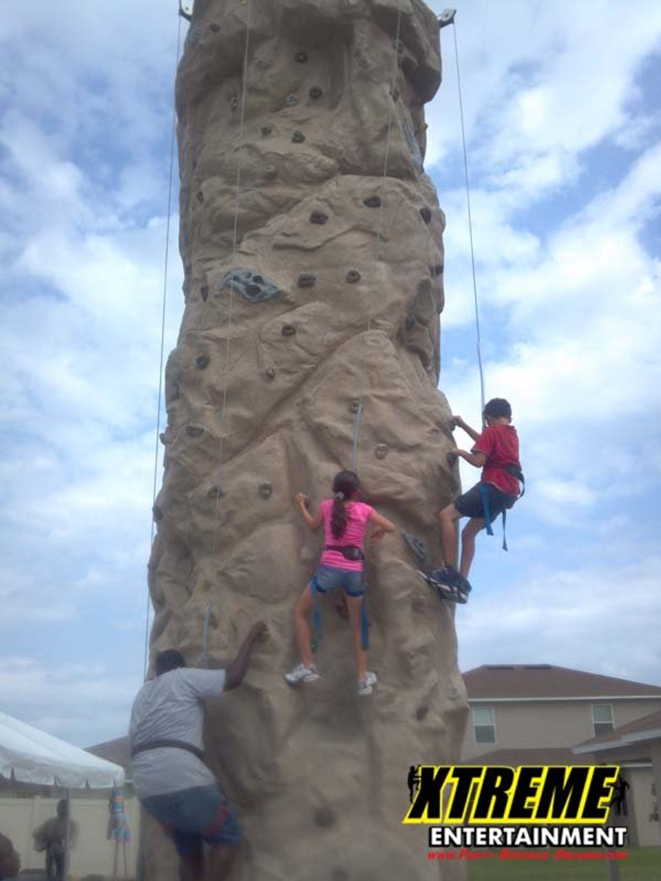 Fossil Rock Climbing Wall Xtreme Entertainment