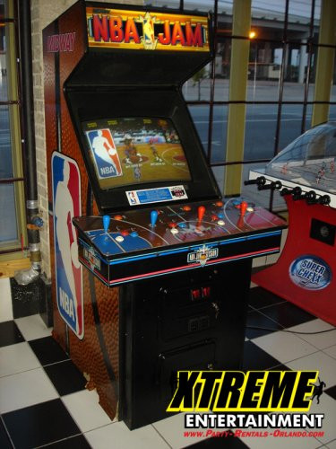NBA Jam 4 Player Arcade Game - Xtreme Entertainment