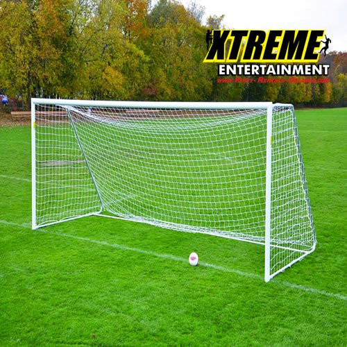 (2) Steel Framed Soccer Goals Xtreme Entertainment