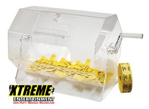 Large Acrylic Raffle Drum