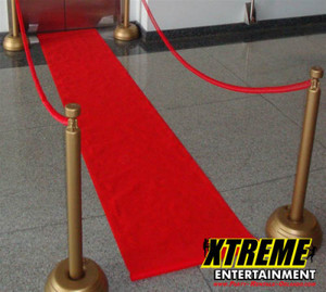 Red Carpet with Stanchions Red Carpet with Stanchions