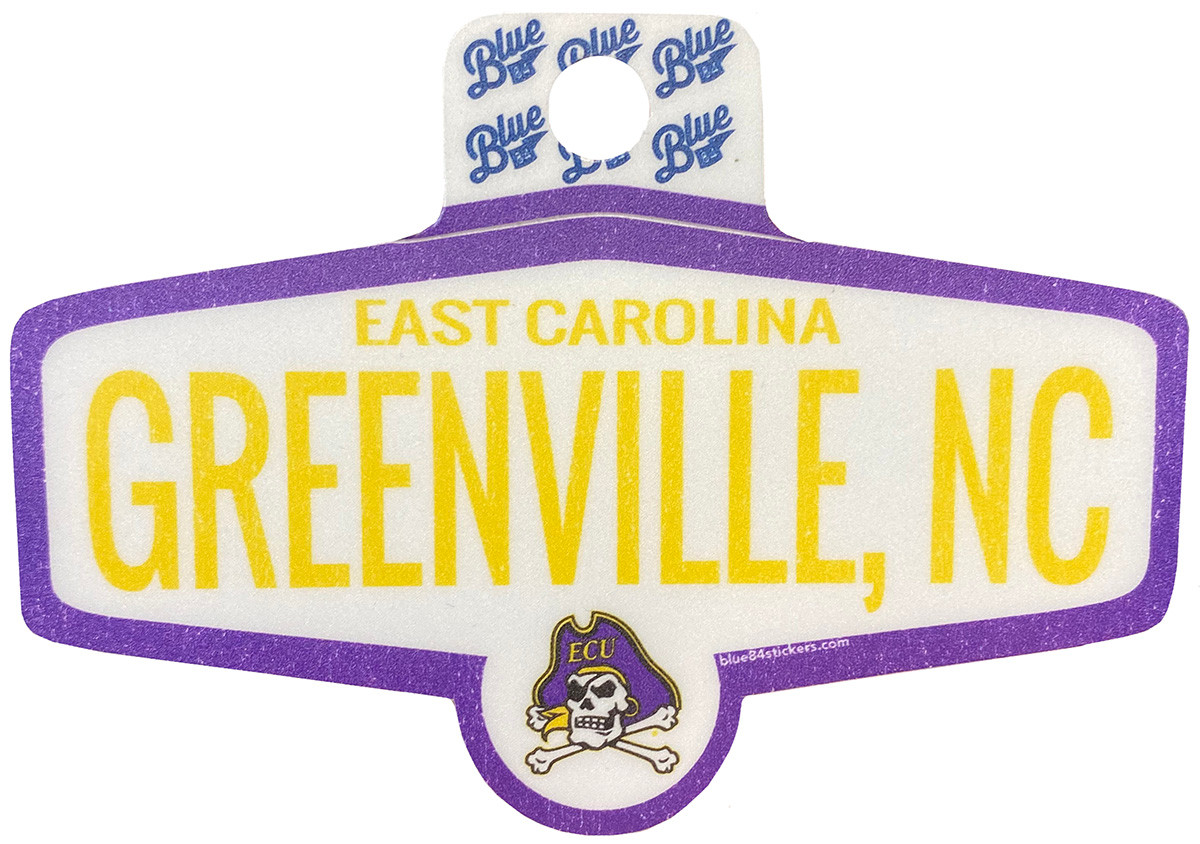 East Carolina Greenville NC Jolly Roger Decal