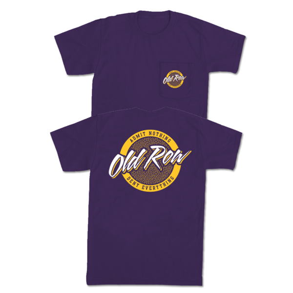 Old Row Purple Tailgate Tee University Book Exchange