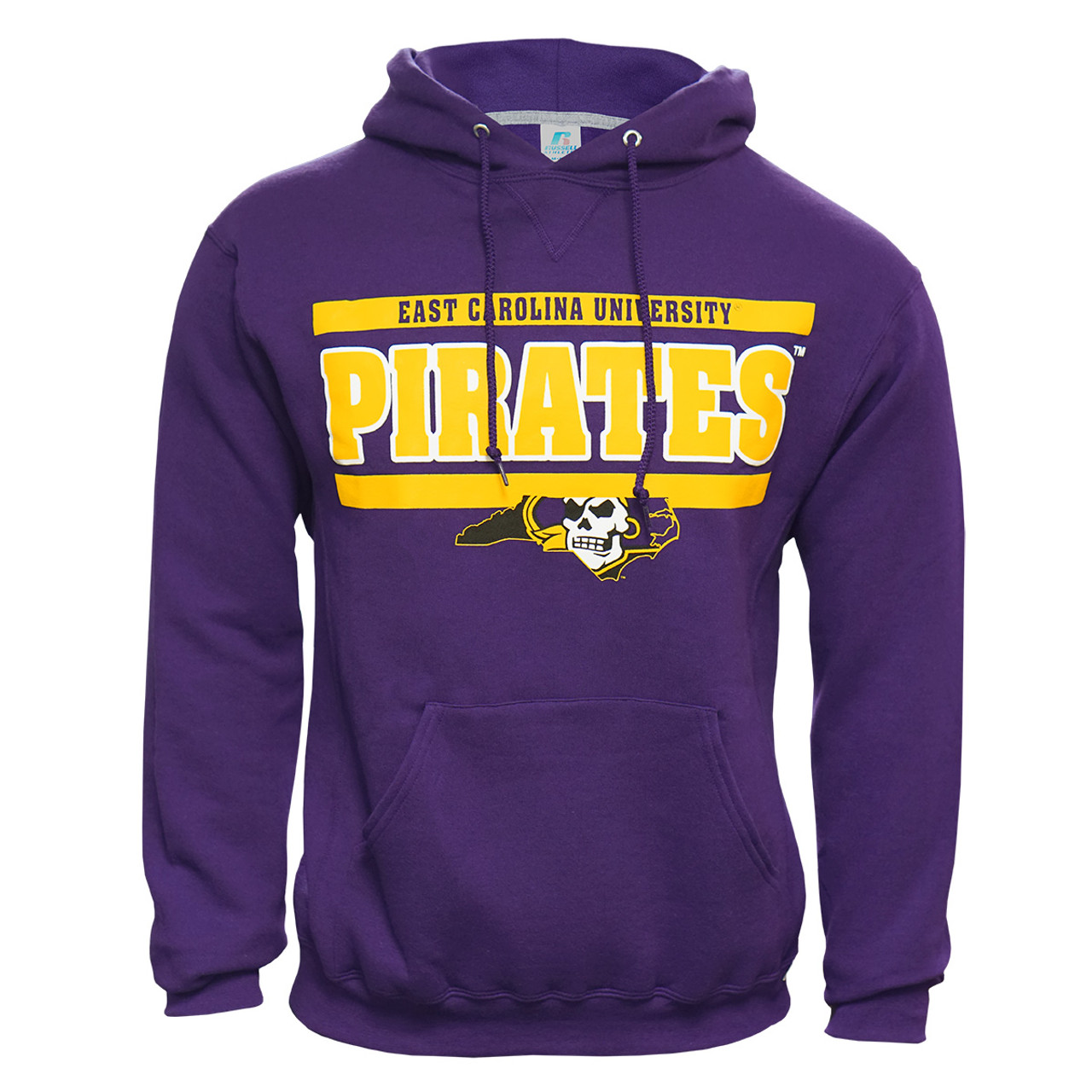 purple and gold hoodie