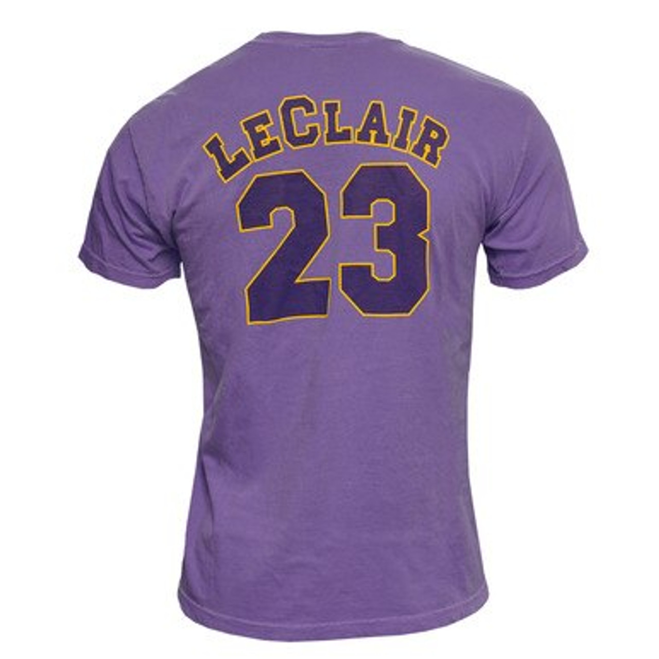 Vintage Purple #23 LeClair Baseball Jersey Tee