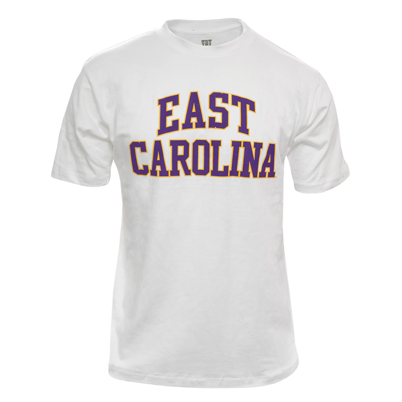 Purple Tee w/ Gold ECU Arch