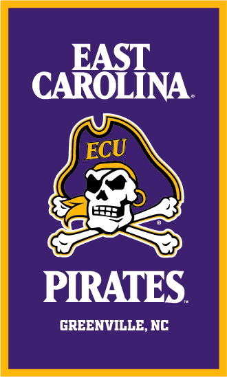 18" x 30" ECU Pirates Pennant Banner - University Book Exchange