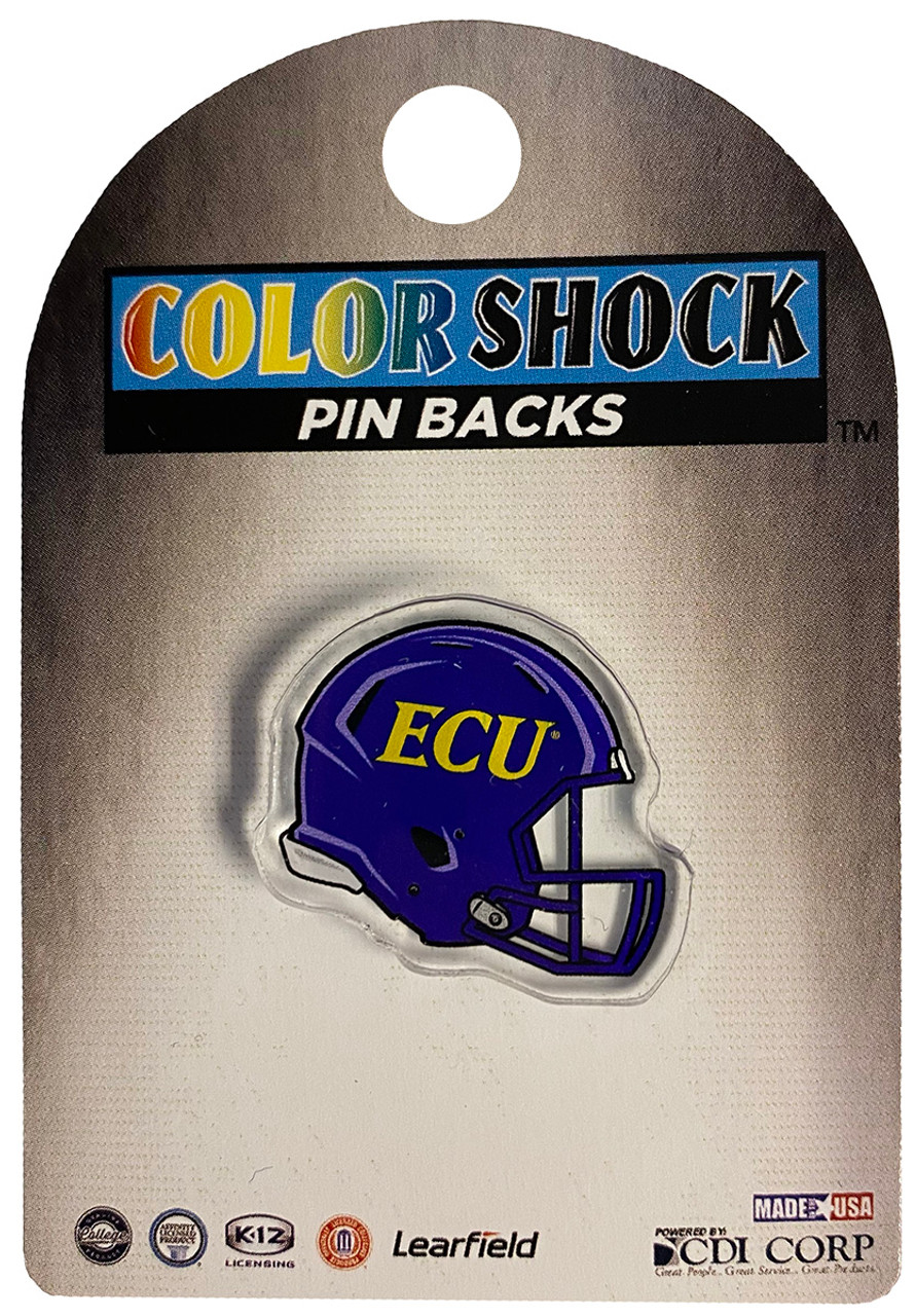 Acrylic ECU Football Helmet Pin - University Book Exchange