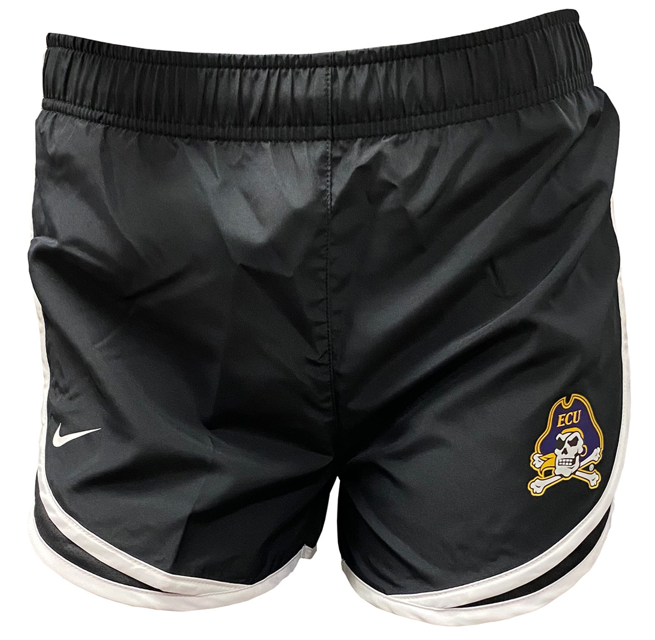 nike black shorts with white trim