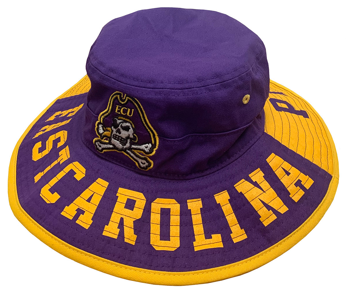 Purple and Gold Bucket Hat - University 