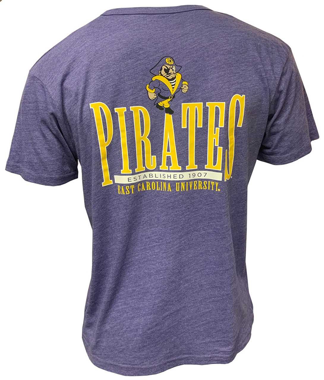 Youth Purple Tee Vault Pirates Gold Script - University Book Exchange